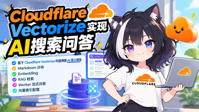 Cloudflare Vectorize实现AI搜索问答封面图