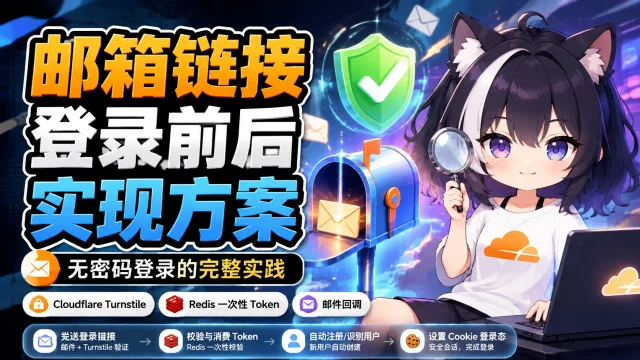 邮箱链接登录前后的实现方案封面图