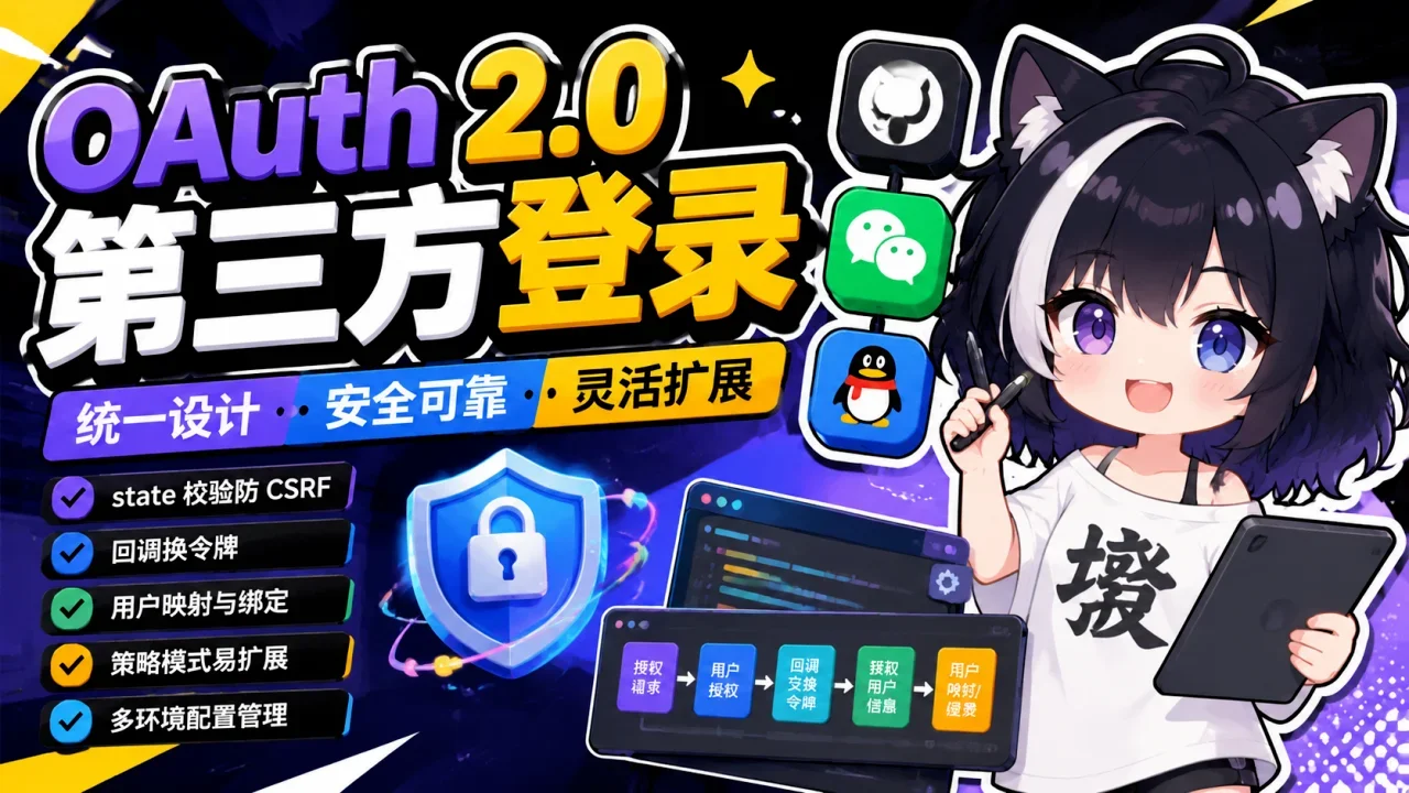 OAuth2第三方登录 - 封面图