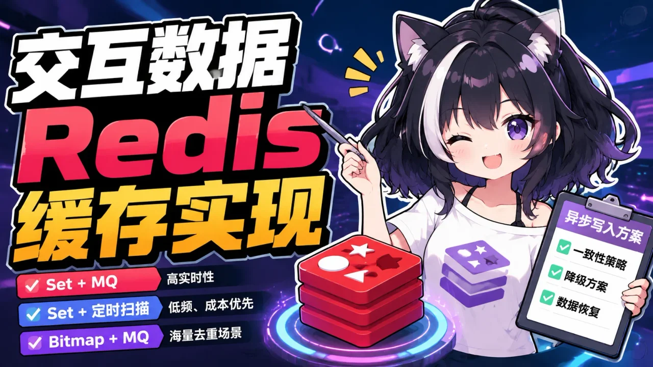 交互数据缓存设计：按流量分级的三套方案 - 封面图